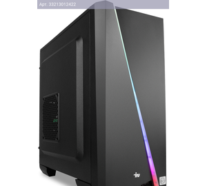 Компьютер IRU Tactio 310H6GE, Intel Core i5 12400F, DDR4 32ГБ, SSD 512ГБ, NVIDIA GeForce RTX 5060 8192МБ, FreeDOS, черный (2130124)