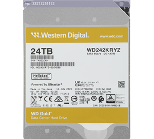 Жесткий диск WD Gold WD242KRYZ 24TB, SATA III, 3.5