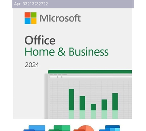 Офисное приложение Microsoft Office Home and Business 2024 English Medialess (ep2-06634)