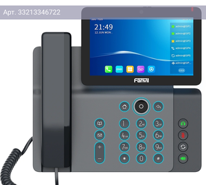 Телефон IP Fanvil V67 черный