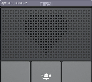 Аудиопанель Fanvil A10 темно-серый