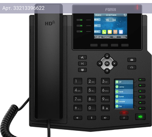 Телефон IP Fanvil X4U V2 черный