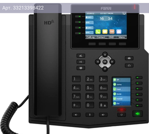 Телефон IP Fanvil X5U V2 черный