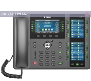 Телефон IP Fanvil X210 V2 черный