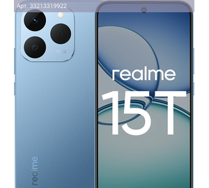Смартфон Realme 15T RMX5111 12ГБ/256ГБ, голубой (6941764474994)