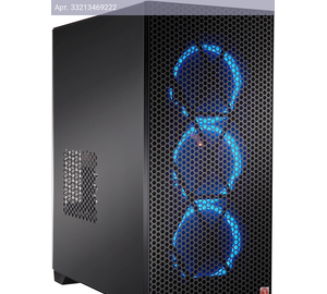Компьютер IRU Strato 710Z7GP, Intel Core i5 12600K, DDR5 32ГБ, SSD 1024ГБ, Intel UHD Graphics 770, без ОС, черный (2134692)