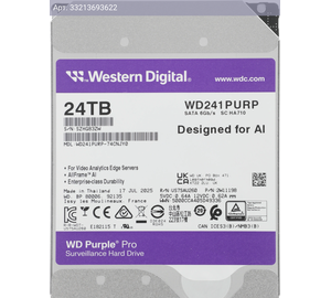 Жесткий диск WD Purple Pro WD241PURP 24TB, SATA III, 3.5