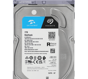 Жесткий диск Seagate Skyhawk ST1000VX012 1TB, SATA III, 3.5