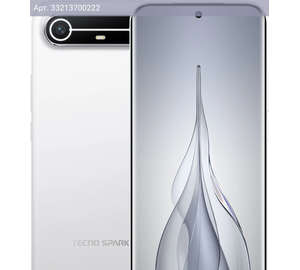 Смартфон Tecno Spark Slim 8ГБ/256ГБ, белый (km7k 256+8 slim white)
