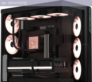 Компьютерный корпус E-ATX Formula Crystal Z7 черный (crystal z7 b)