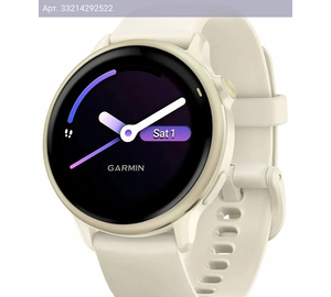 Смарт-часы GARMIN Vivoactive 6 бежевый (010-02985-01)