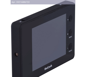 Детектор банкнот DoCash Micro IR/UV АКБ черный (8401)