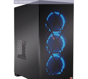 Компьютер IRU Tactio 510B7GP, Intel Core i7 14700F, DDR5 32ГБ, SSD 1024ГБ, NVIDIA GeForce RTX 5070 12288МБ, FreeDOS, черный (2146243)