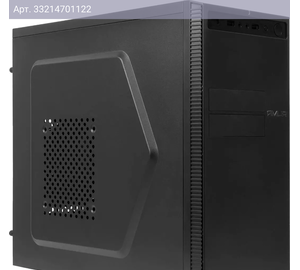 Компьютер Amur Нарвал B7I21, Intel Core i5 12400, DDR5 16ГБ, SSD 512ГБ, Intel UHD Graphics 730, FreeDOS, черный (2147011)