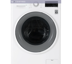 Стиральная машина полноразмерная LG F2J6TN0W, с фронтальной загрузкой, 8кг, 1200об/мин, русский интерфейс