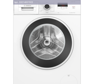 Стиральная машина Bosch WGE03200BY, с фронтальной загрузкой, 8кг