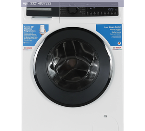 Стиральная машина полноразмерная Bosch WGK244Z0ME, с фронтальной загрузкой, 9кг, 1400об/мин, английский интерфейс