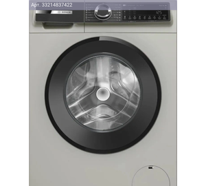 Стиральная машина полноразмерная Bosch WGK244ZXME, с фронтальной загрузкой, 9кг, 1400об/мин, английский интерфейс