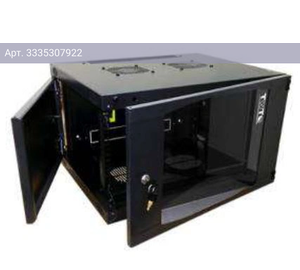 Шкаф коммутационный Lanmaster Next TWT-CBWNG-9U-6X4-BK 9U черный