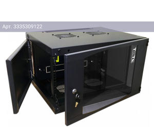Шкаф коммутационный Lanmaster Next TWT-CBWNG-15U-6X6-BK 15U черный