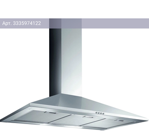 Каминная вытяжка Jet Air Gaia IX/A/90 нержавеющая сталь (prf0112625b)
