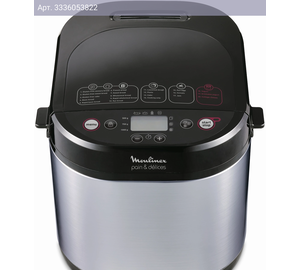 Хлебопечь Moulinex Pain & Delices OW240E30 серебристый/черный (7211002289)