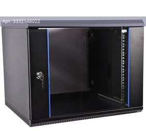 Шкаф коммутационный ЦМО ШРН-Эконом ШРН-Э-12.500-9005 12U черный