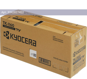 Картридж Kyocera TK-1160 черный (1t02ry0nl0)