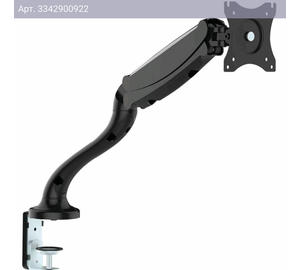 Кронштейн для монитора Arm Media LCD-T21, настольный, поворот и наклон верт.перемещ., черный (10158)