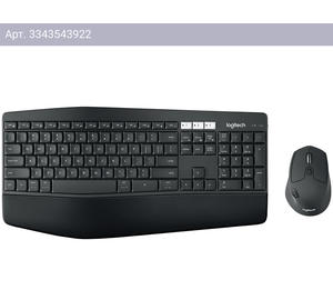 Комплект клавиатура+мышь Logitech MK850 черный/черный (920-008232)