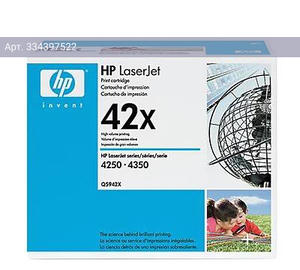 Картридж HP Q5942X черный