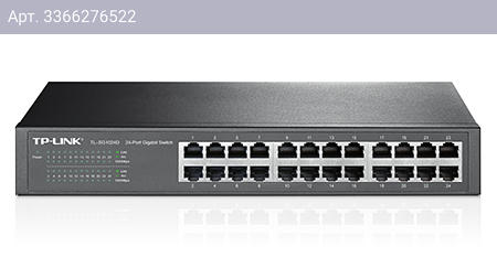Коммутатор неуправляемый TP-Link TL-SG1024D