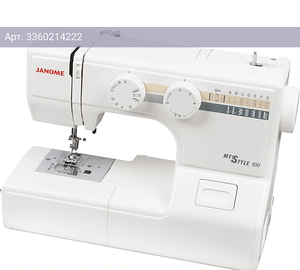 Швейная машина Janome My Style 100 белый (100MS)