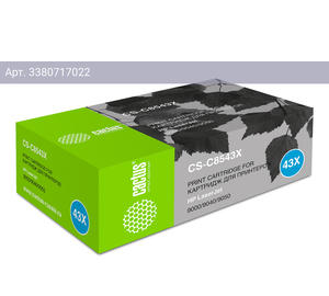 Картридж Cactus CS-C8543X С8345X черный