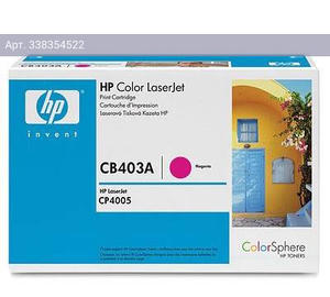 Картридж HP 642A пурпурный (cb403a)