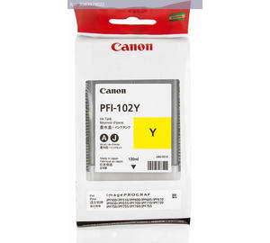 Картридж Canon PFI-102Y желтый (0898b001)