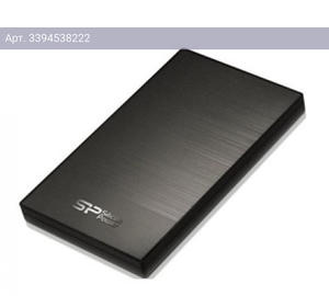 Внешний жесткий диск 1TB Silicon Power Diamond D06 черный USB3.0 (sp010tbphdd06s3k)
