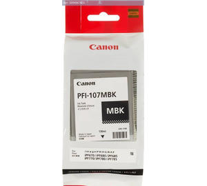 Картридж Canon PFI-107MBK черный матовый (6704b001)