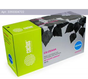 Картридж Cactus CS-CE343A CE343A пурпурный
